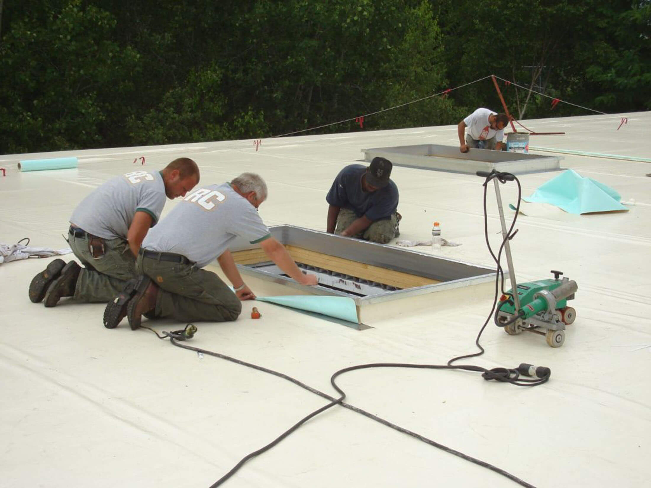 industrial roof management and replacement services
